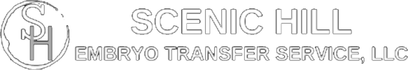 scenic hill embryo transfer logo